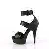 Pleaser - DELIGHT629 KnöchelriemenSandale - Schwarz Product image